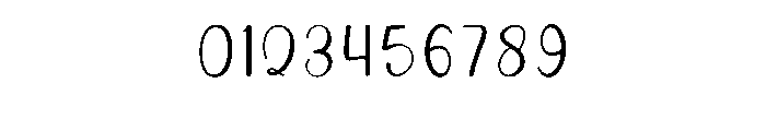 Cookieshop Font OTHER CHARS