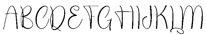Cookieshop Font UPPERCASE