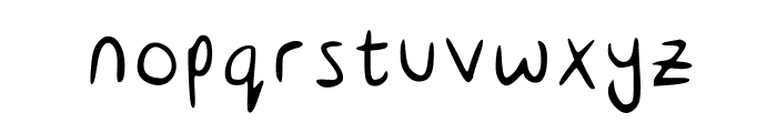 Cool Kid Font Regular Font LOWERCASE