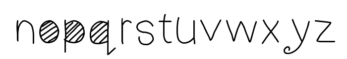 Cool Font LOWERCASE