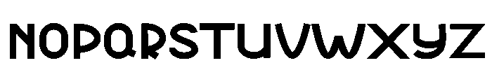 Cooling Down Font LOWERCASE