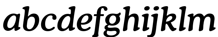 Cooper Medium Italic BT Font LOWERCASE