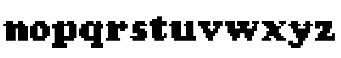 CooperBits Font LOWERCASE