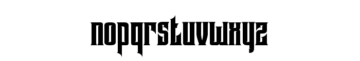 CoovicoPersonalUse-Regular Font LOWERCASE