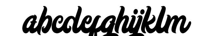 Copacetic Font LOWERCASE