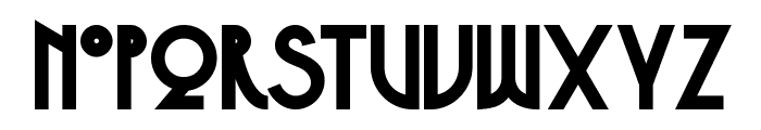 Copasetic NF Bold Font LOWERCASE