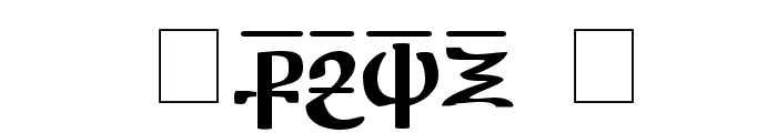 Coptic Normal Font OTHER CHARS