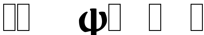 Coptica Font OTHER CHARS