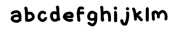 Coquerli Regular Font LOWERCASE