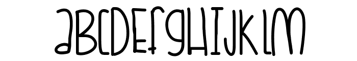 CoralSkittles Font LOWERCASE