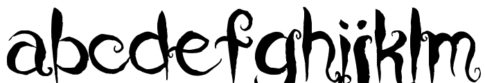 Coraline's Cat Font LOWERCASE