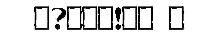 Cord Blood Regular Font OTHER CHARS