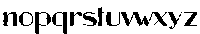 Cord Blood Regular Font LOWERCASE