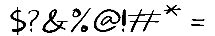 Coretane New Year Font OTHER CHARS