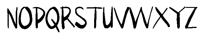 Coretane New Year Font UPPERCASE