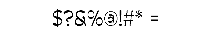 Corgale Font OTHER CHARS