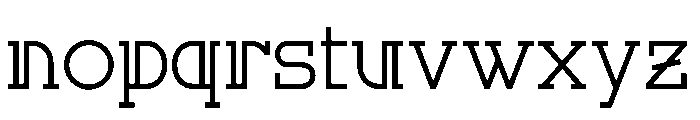 Corina Elegant Font LOWERCASE