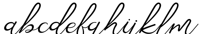 Corlita Script Free Font LOWERCASE