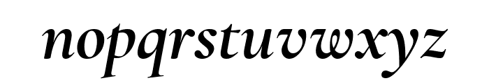 Cormorant Garamond Bold Italic Font LOWERCASE