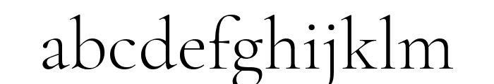 Cormorant Garamond Light Font LOWERCASE