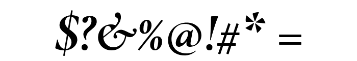 Cormorant Infant Bold Italic Font OTHER CHARS