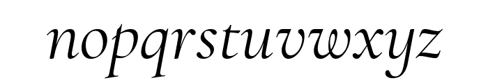 Cormorant Infant Italic Font LOWERCASE