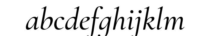 Cormorant Infant Medium Italic Font LOWERCASE