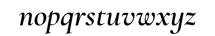 Cormorant Infant SemiBold Italic Font LOWERCASE
