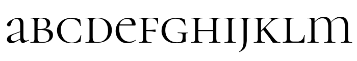 Cormorant Unicase Regular Font LOWERCASE
