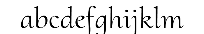 Cormorant Upright Font LOWERCASE