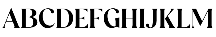 Cornella-Regular Font UPPERCASE