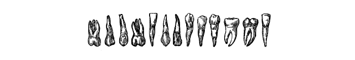 Cornucopia of Dingbats Two Font LOWERCASE