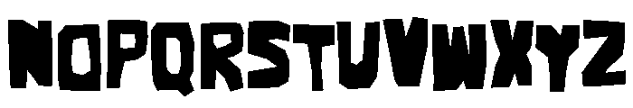 Corokaz Font UPPERCASE