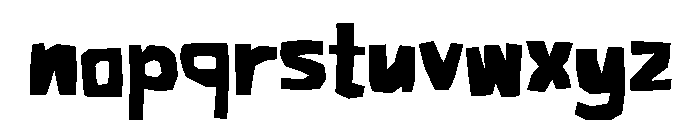 Corokaz Font LOWERCASE
