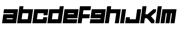 Corporation Games Font LOWERCASE