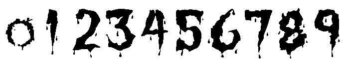 Corpse1 Font OTHER CHARS