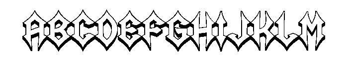 Corresponding Regular FONT
