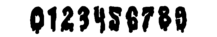 Corrosive Regular Font OTHER CHARS