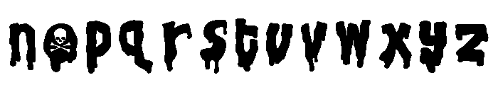 Corrosive Regular Font LOWERCASE