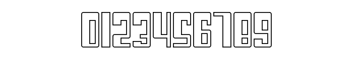 Cosmic Age Outline Font OTHER CHARS