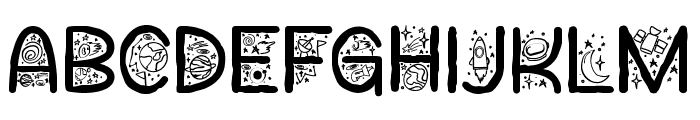 Cosmic Dream Font UPPERCASE