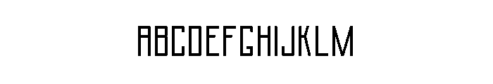 Cosmos normal Font UPPERCASE