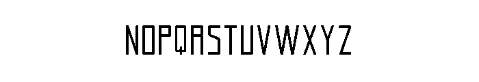 Cosmos normal Font LOWERCASE