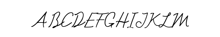 Cotana Regular Font UPPERCASE