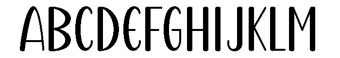 Cotton Candy Font UPPERCASE