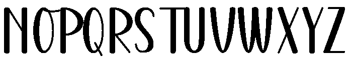 Cotton Candy Font UPPERCASE