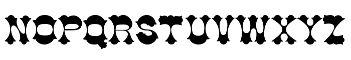 Cottonwood-Thin Font LOWERCASE