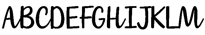 Couch Cuddles Font UPPERCASE
