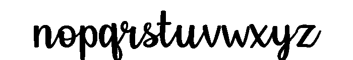 Couch Cuddles Font LOWERCASE