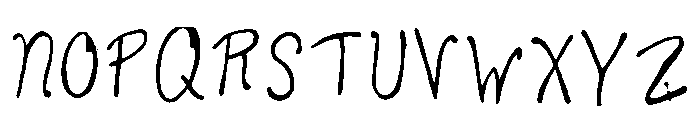 Could Be Bloody Regular Font UPPERCASE